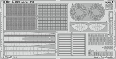 Eduard 481037 SET Su-27UB exterior (KITTYH.)
