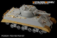 Voyager Model PE35251 WWII USMC M4A2 Mid Tank Late Version PTO (For DRAGON 6462) 1/35