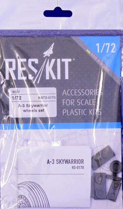 Reskit RS72-0170 A-3 Skywarrior wheels set (HAS) 1/72