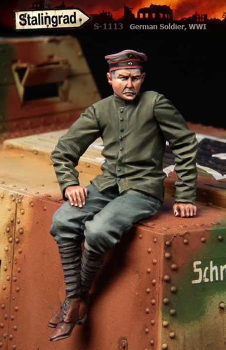 Stalingrad 1113 Немецкий солдат, ПМВ