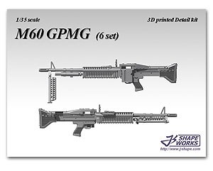 J-Shape Works JS35A020 M60 GPMG (6 set) 1:35