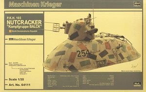 Hasegawa 64111 Боевой робот P.K.H. 103 NUTCRACKER &quot;Kampfgruppe BALCK&quot; (HASEGAWA) 1/35