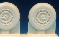 Barracuda Studios BCR72396 Focke-Wulf Ta-152H Mainwheels 1/72