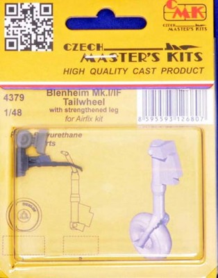 CMK 4379 Blenheim Mk.I/IF Tailwheel w/ strengthen. leg 1/48