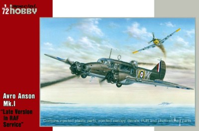 Special hobby SH72074 Avro Anson Mk. I 1/72