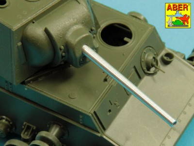 Aber 35 L-323 76,2mm Soviet ZiS-5 barrel for Soviet KV-1 (designed to be used with Tamiya kits) 1/35