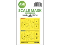Art Scale 200-M32047 Supermarine Spitfire Mk.IX canopy frame paint mask (inside and outside) 1/32