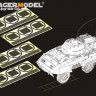 Voyager Model PEA336 US M8/M20 armored car tyre chains (For TAMIYA 35228 35234/ITALERI 6364 ) 1/35