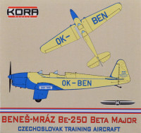 Kora Model 72220 Be-250 Beta Major(Czechoslovak Trainer) 1/72