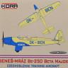 Kora Model 72220 Be-250 Beta Major(Czechoslovak Trainer) 1/72