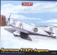 Kora Model 7297 Sparmann S1A/P1 Jagaren (Swed.school fighter) 1/72