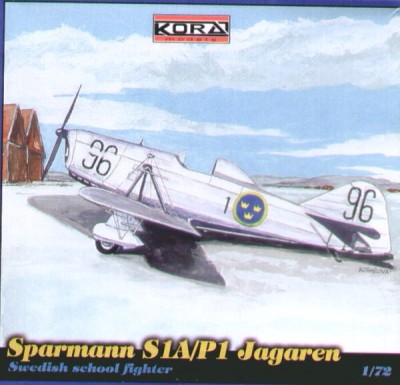 Kora Model 7297 Sparmann S1A/P1 Jagaren (Swed.school fighter) 1/72