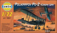 Smer VD897 Polikarpov Po-2 Korean War (4x camo) 1/72