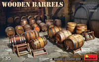 Miniart 35632 1/35 Wooden Barrels (18 pcs.)