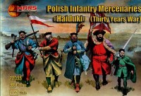 Mars MAR72033 Polish infantry Mercenaries gaiduks (30 years war) 1/72