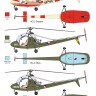 Sabre Kits SBK7032 HC-2 Heli Baby ex-AZ Model, new I-M canopy, new (3D-Printed) resin parts, new decals 1/72