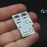 Quinta Studio QD72203 Як-1 (Zvezda) 3D Декаль интерьера кабины 1/72