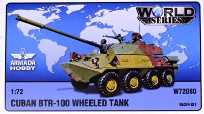 Armada Hobby W72080 Cuban BTR-100 wheeled tank (resin kit) 1/72