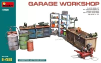 Miniart 49011 Garage Workshop (incl. decals) 1/48