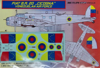 Kora Model DEC72279 Fiat BR.20 CICOGNA (Venezuelan AF) декали декали 1/72