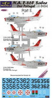 Lf Model C3297 Decals F-86F Sabre over Portugal (KIN) Part 2 1/32