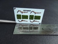 Metallic Details P48032 RAF and USAF Aircrew Parachutes (3D-Printed) 1/48