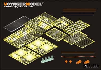 Voyager Model PE35360 WWII Russian T-34/85 (For AFV CLUB 35144) 1/35