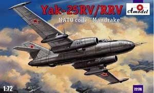 Amodel 72176 1/72 Як-25РВ/РРВ Mandrake