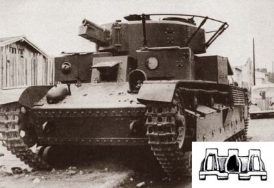 Sector35 SL 048 Траки Т-28 (собранные в ленту)