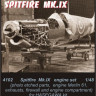 CMK 4102 Spitfire Mk.IX - engine set for HAS (Merlin 61) 1/48