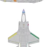 Eduard EX1157 Mask F-35A RAM coating late (ITALERI) 1/48
