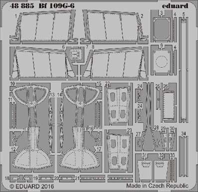Eduard 48885 Bf 109G-6 1/48