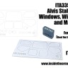Inside the Armour ITA335095 Alvis FV622 STALWART replacement Windows and Wipers 1/35