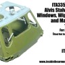 Inside the Armour ITA335095 Alvis FV622 STALWART replacement Windows and Wipers 1/35