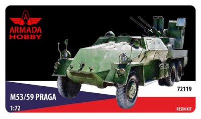 Armada Hobby E72119 Praga M53/59 30mm AA APC „Jesterka” 1/72