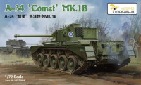 Vespid Models VS720004 Cruiser Tank A34 “COMET” Mk.IB 1:72
