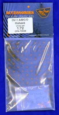 Clear Prop CPA72036 OV-1 A/B/C/D Mohawk Wheel set 1/72