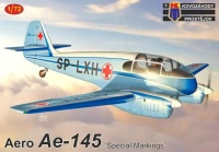 Kovozavody Prostejov 72434 Aero Ae-145 'Special Markings' (3x camo) 1/72