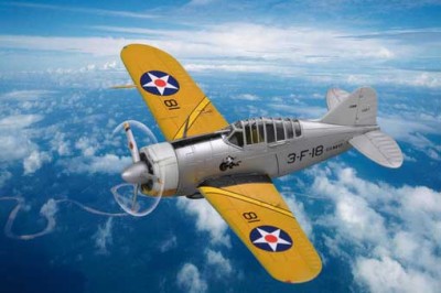 Hobby Boss 80290 Самолет US F2A Buffalo (Hobby Boss) 1/72