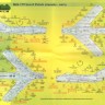 Model Maker Decals D48026 Mikoyan MiG-17/Lim-1/2 early version stencils 1/48