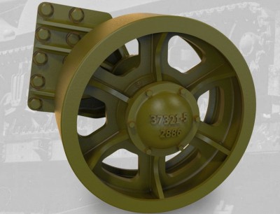 Fury Models 35035 US tank M4 Sherman VVSS &quot;Open Spoke&quot; Idier Wheels (D37916) 1/35