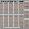 Eduard 73040 Seatbelts RAF late STEEL 1/72