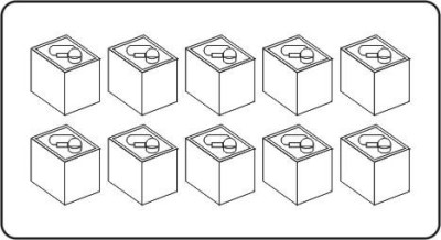 CMK B35035 German oil can WW II 10 pcs 1/35