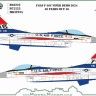 Model Maker Decals D72225 USAF Lockheed-Martin F-16C Viper Demo 2024 50 Years of F-16 1/72