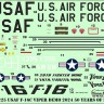 Model Maker Decals D72225 USAF Lockheed-Martin F-16C Viper Demo 2024 50 Years of F-16 1/72