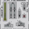 Eduard 33201 F-5E seatbelts STEEL 1/32
