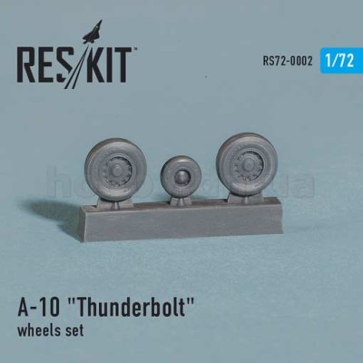 ResKit RS72-0002 A-10 &quot;Thunderbolt&quot; wheels set 1/72