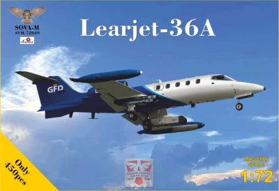 Sova-M 72049 Learjet 36A with radar pod (GFD service) 1/72