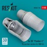 Reskit U48134 Su-30 Flanker-C fly position nozzles (GWH) 1/48