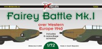Dk Decals 72136 Fairey Battle Mk.I o.W.Europe 1940 (8x camo) 1/72